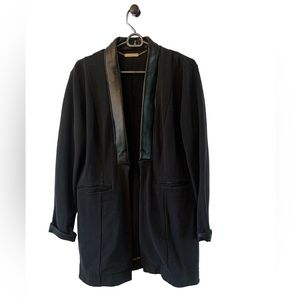 SOFT SURROUNDINGS‎ jacket blazer Gold Label Cheetah Inseam Pockets Size medium